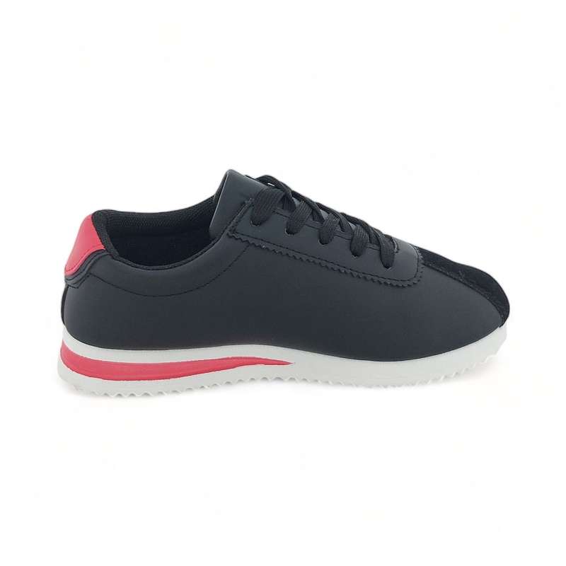 Women PU Casual Sneaker with Triangular Decor XB21101