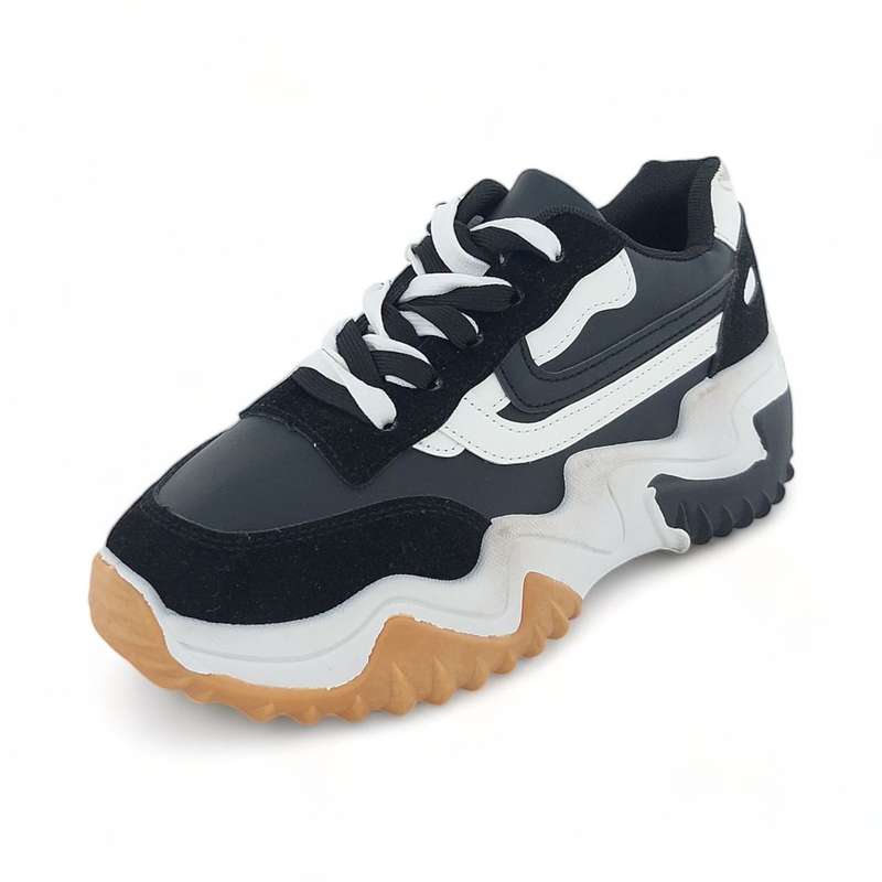 Women PU Fashion Platform Sneakers XB8211