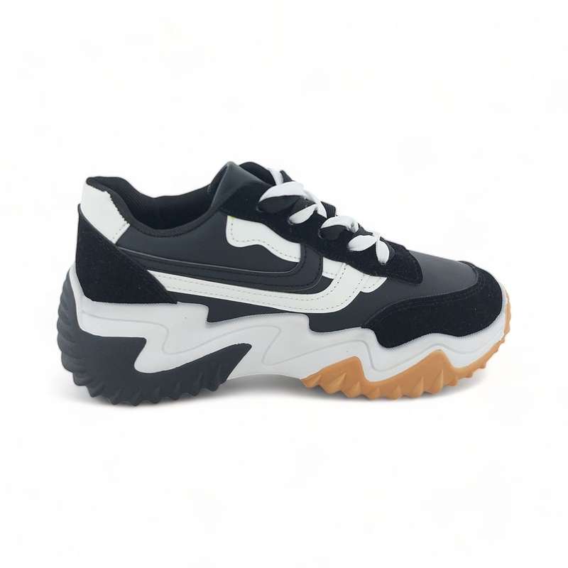 Women PU Fashion Platform Sneakers XB8211