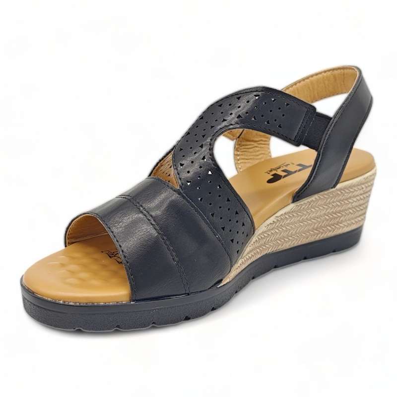 TTP Ladies Wedge Heel Sandals XB2308-5
