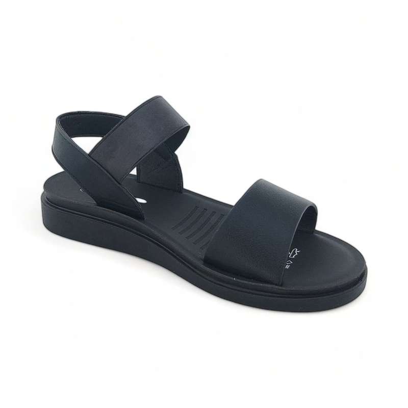 TTP Women's PU Sandals with Elasticated Ankle Strap XB230927