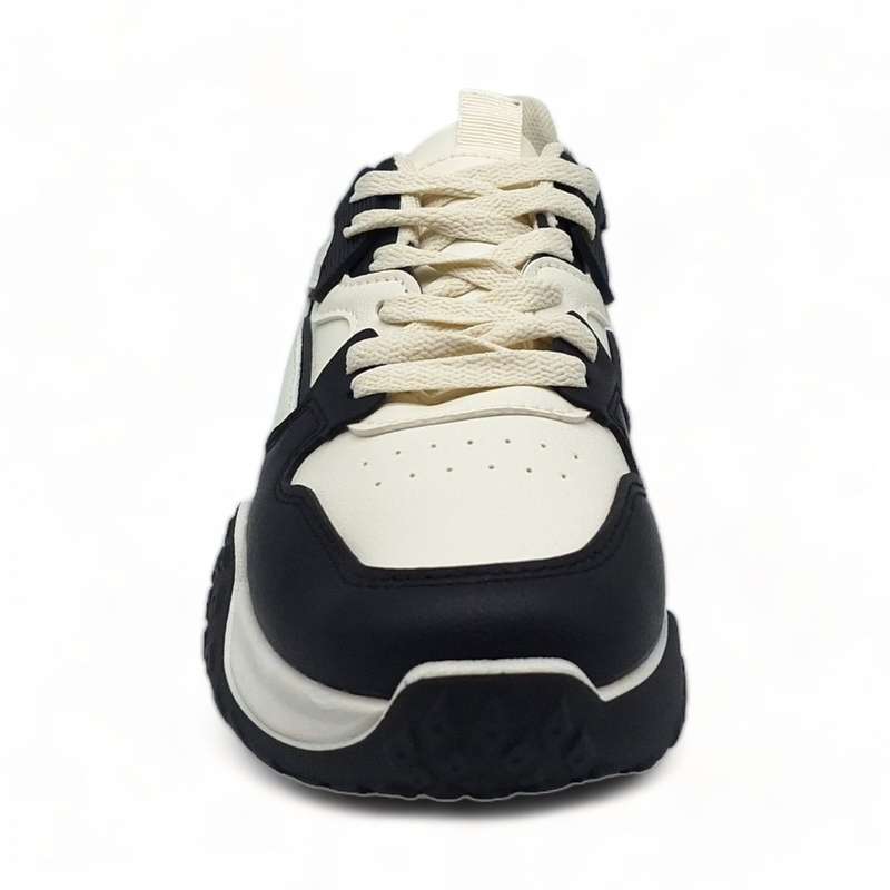 Women PU Casual Lace Up Sneakers XB3901