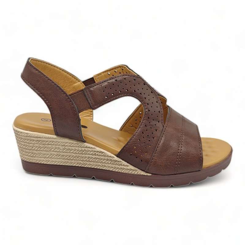 TTP Ladies Wedge Heel Sandals XB2308-5