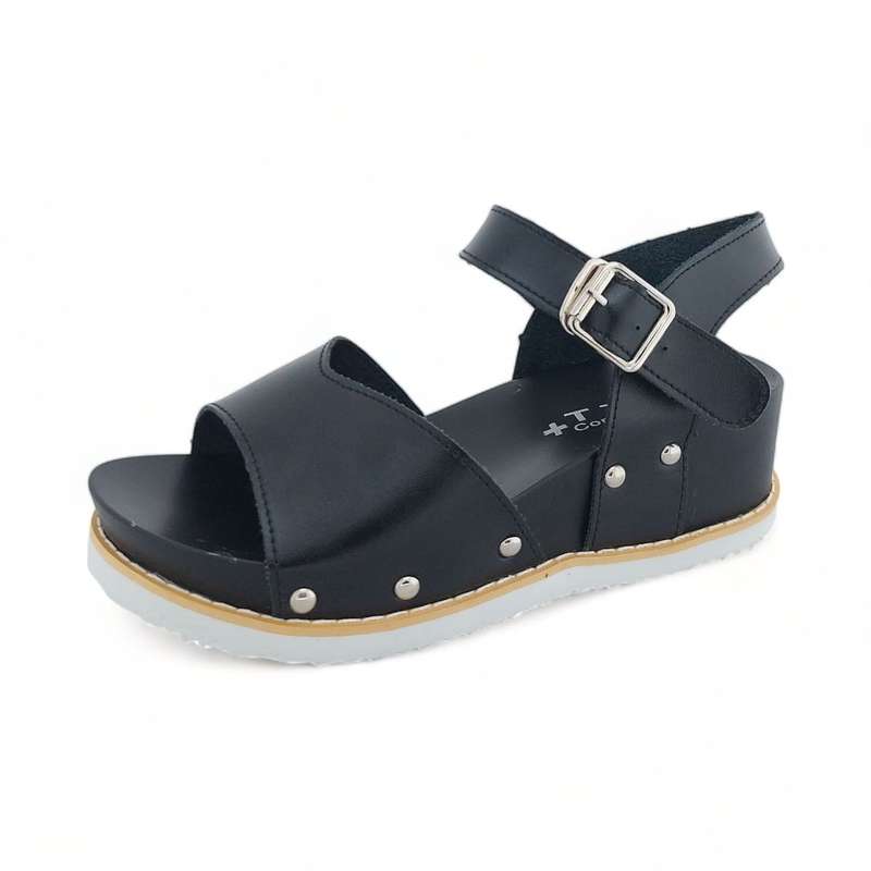 TTP Comfort Wedge Heel Ankle Strap Sandal CY917-2