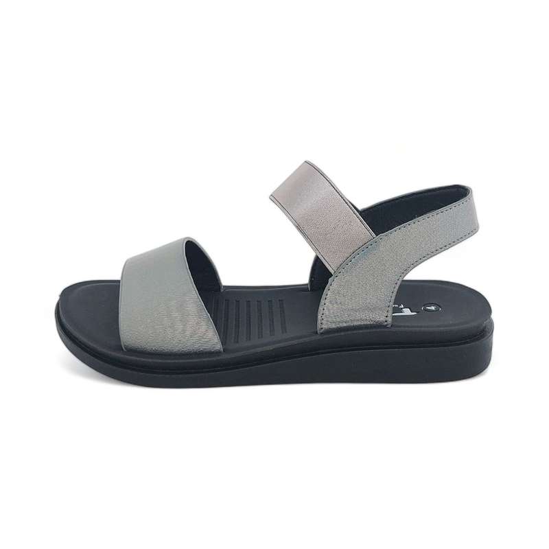TTP Women's PU Sandals with Elasticated Ankle Strap XB230927