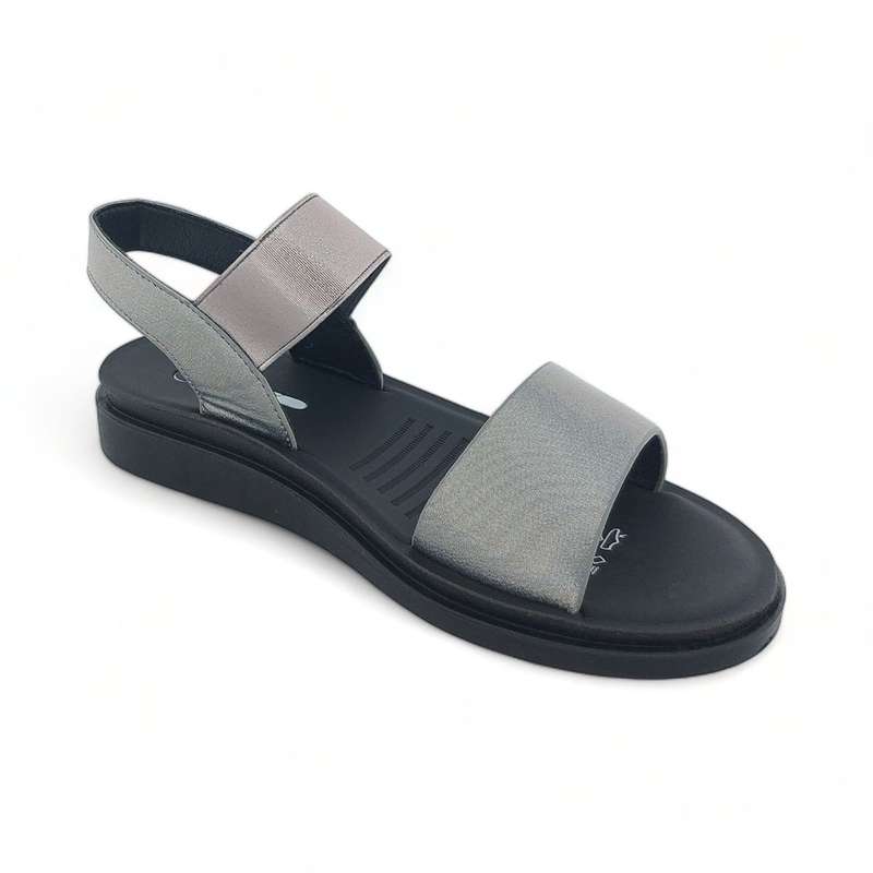 TTP Women's PU Sandals with Elasticated Ankle Strap XB230927