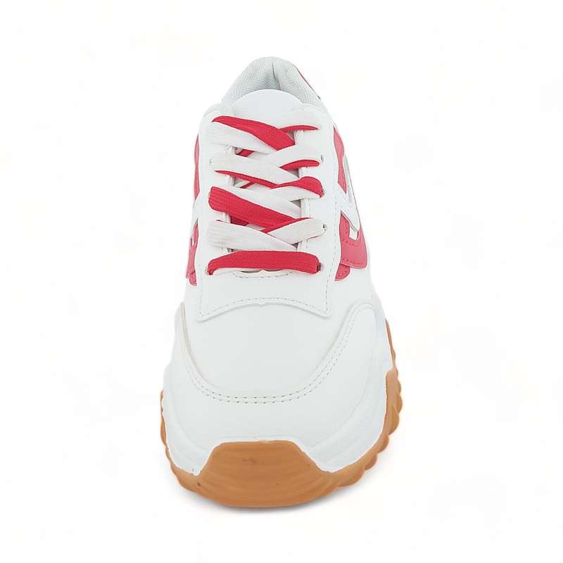 Women PU Fashion Platform Sneakers XB8211