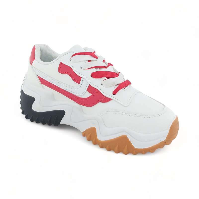 Women PU Fashion Platform Sneakers XB8211