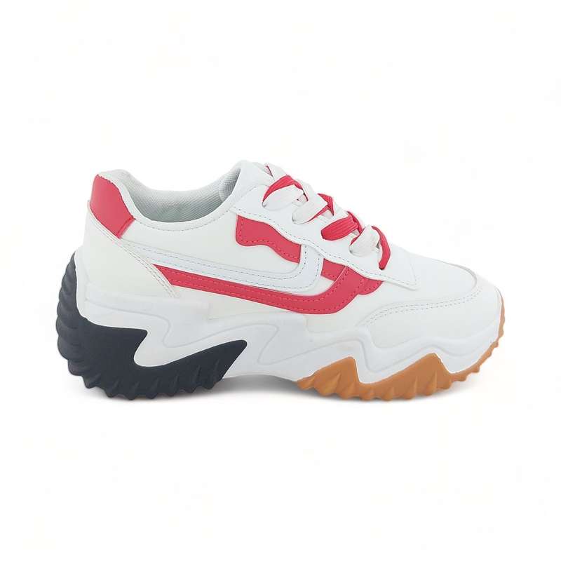 Women PU Fashion Platform Sneakers XB8211