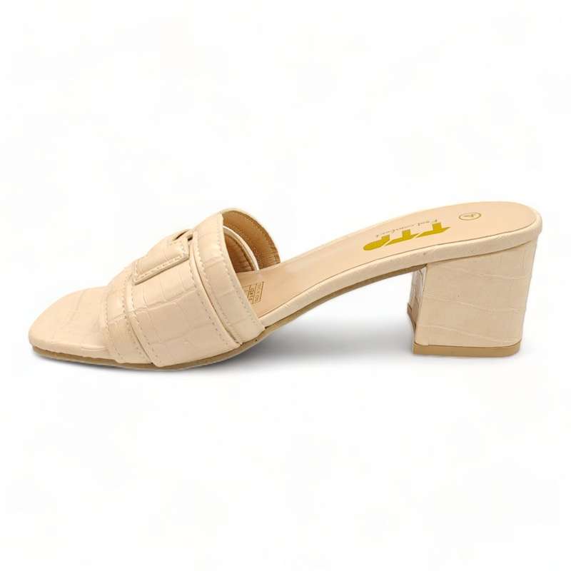TTP Block Heel Sandals with PU Detailing XB23640