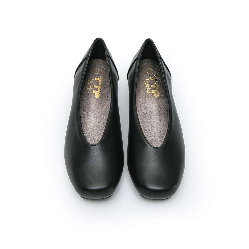 TTP - Simplistic Slip On Square Toe Low Heels JSF28