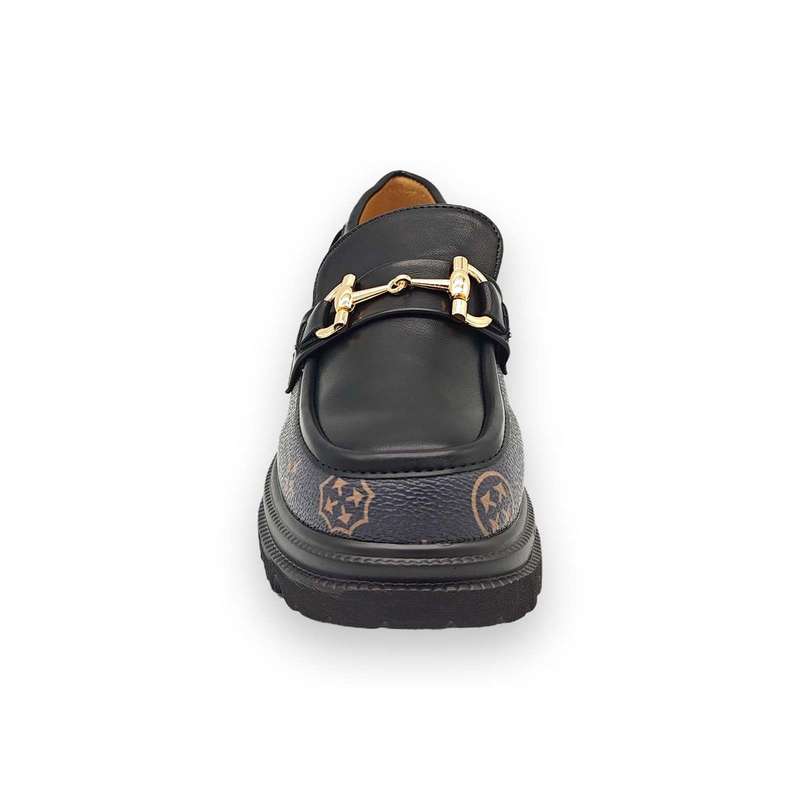 TTP Fashion Platform Loafers with Decor XB230811-1