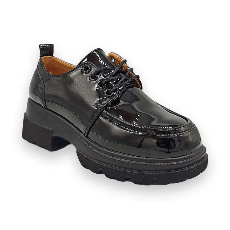 TTP Fashion Lace-Up Platform Loafers XB230811-A