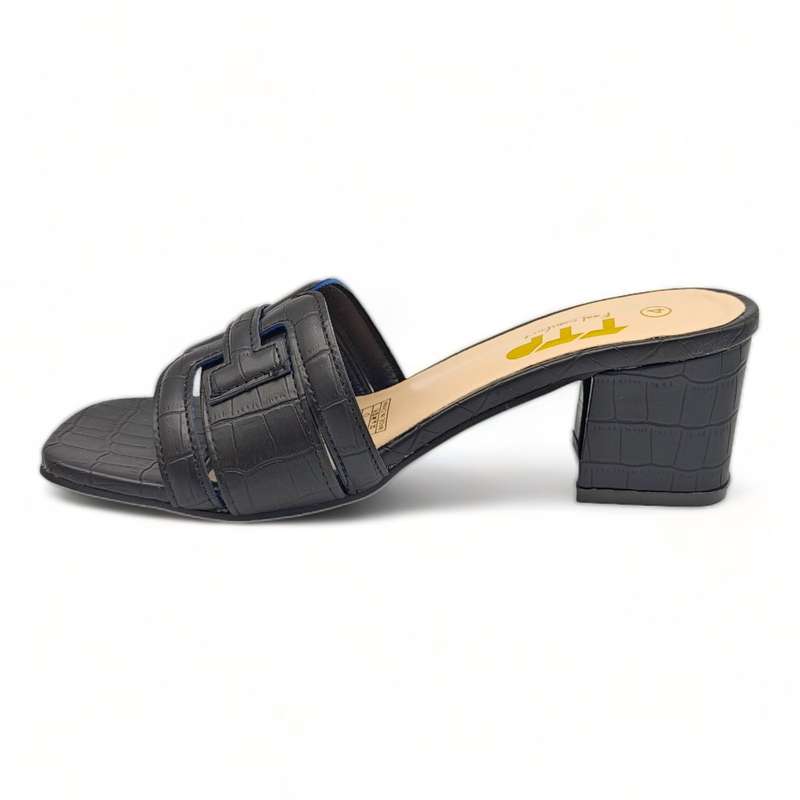 TTP Block Heel Sandals with PU Detailing XB23640
