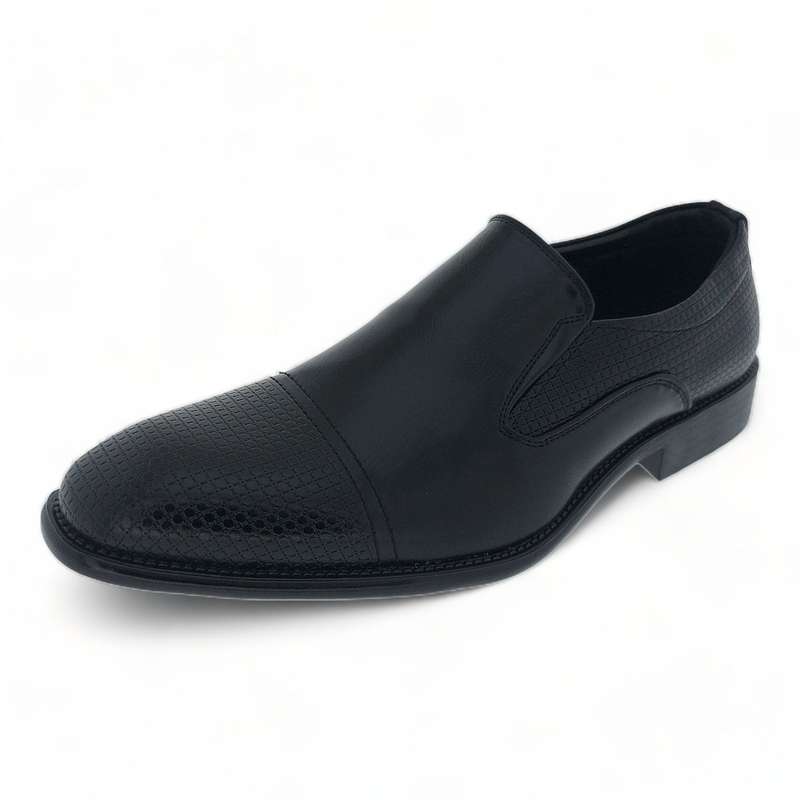 Men's Classic Loafers with Elastic Vamp Edge Y802