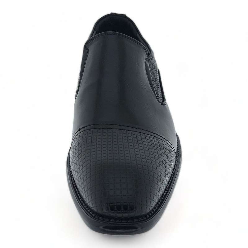 Men's Classic Loafers with Elastic Vamp Edge Y802