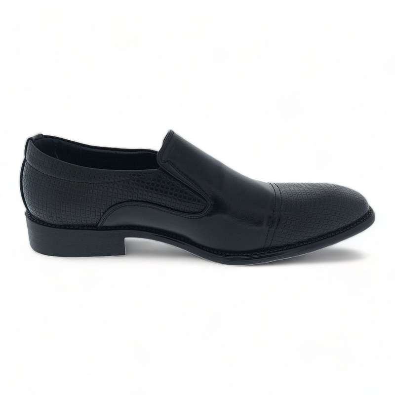 Men's Classic Loafers with Elastic Vamp Edge Y802