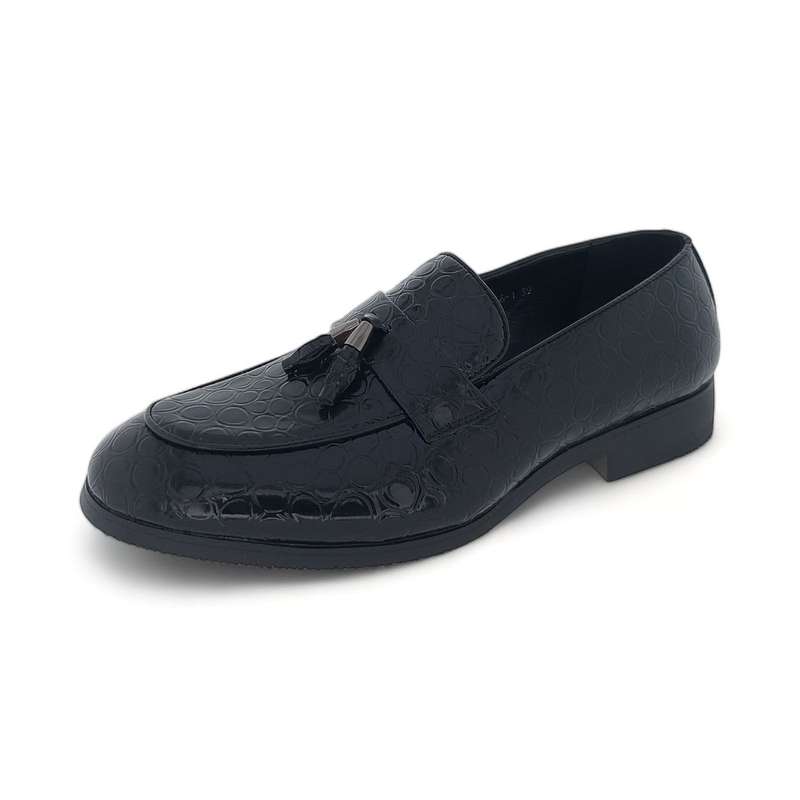 Chunsen Men's Formal Slip On Loafers with Tassel Y966