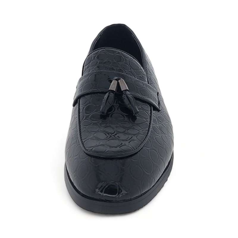 Chunsen Men's Formal Slip On Loafers with Tassel Y966