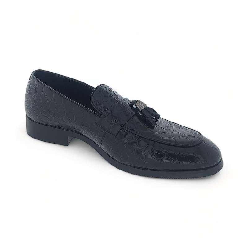 Chunsen Men's Formal Slip On Loafers with Tassel Y966