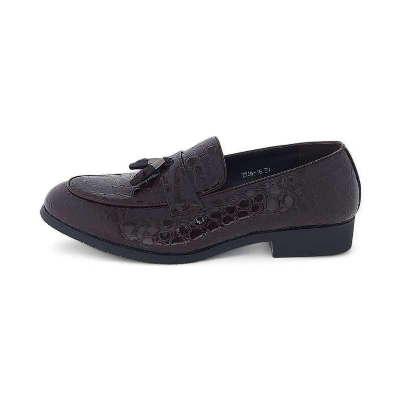 Chunsen Men's Formal Slip On Loafers with Tassel Y966