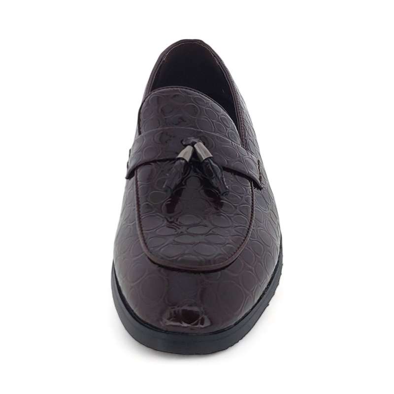 Chunsen Men's Formal Slip On Loafers with Tassel Y966
