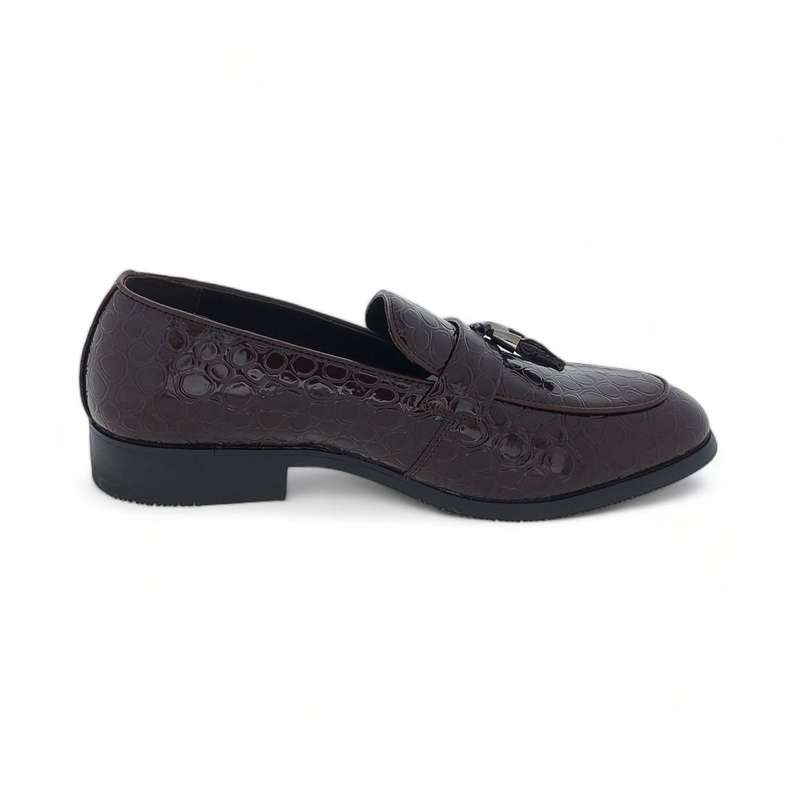 Chunsen Men's Formal Slip On Loafers with Tassel Y966