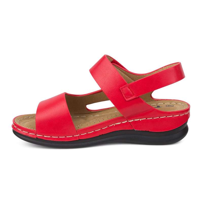 TTP Ladies Comfortable Hook & Loop Strap Sandal L18814