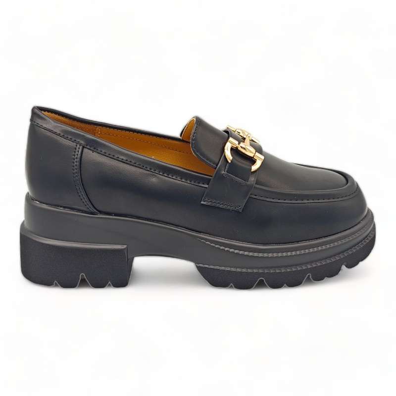 TTP Fashion Platform Loafers with Decor XB230811-1