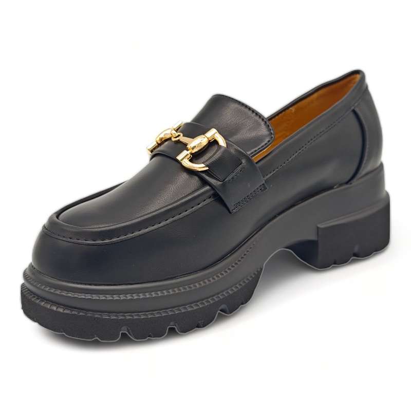 TTP Fashion Platform Loafers with Decor XB230811-1