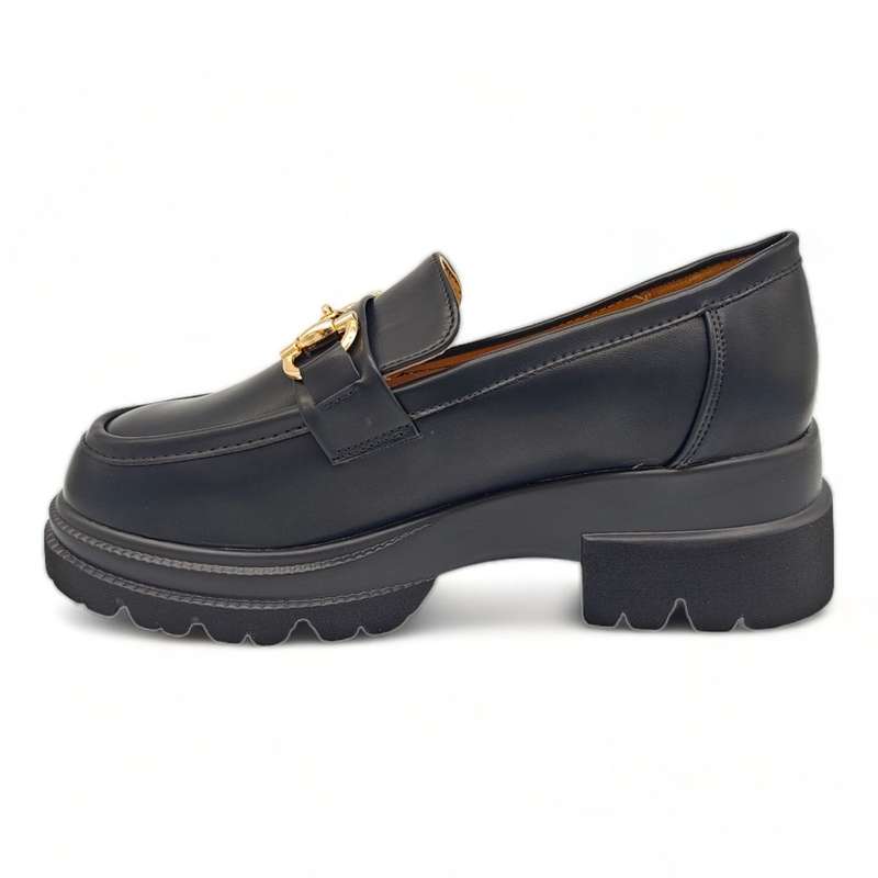 TTP Fashion Platform Loafers with Decor XB230811-1