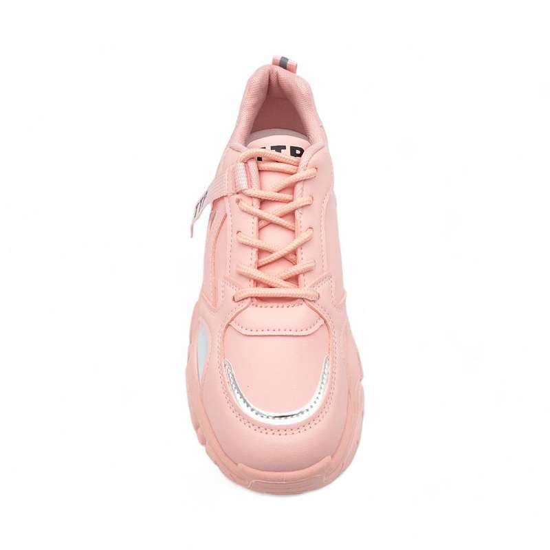 TTP Women PU Fashion Platform Lace Up Sneakers XB210601B