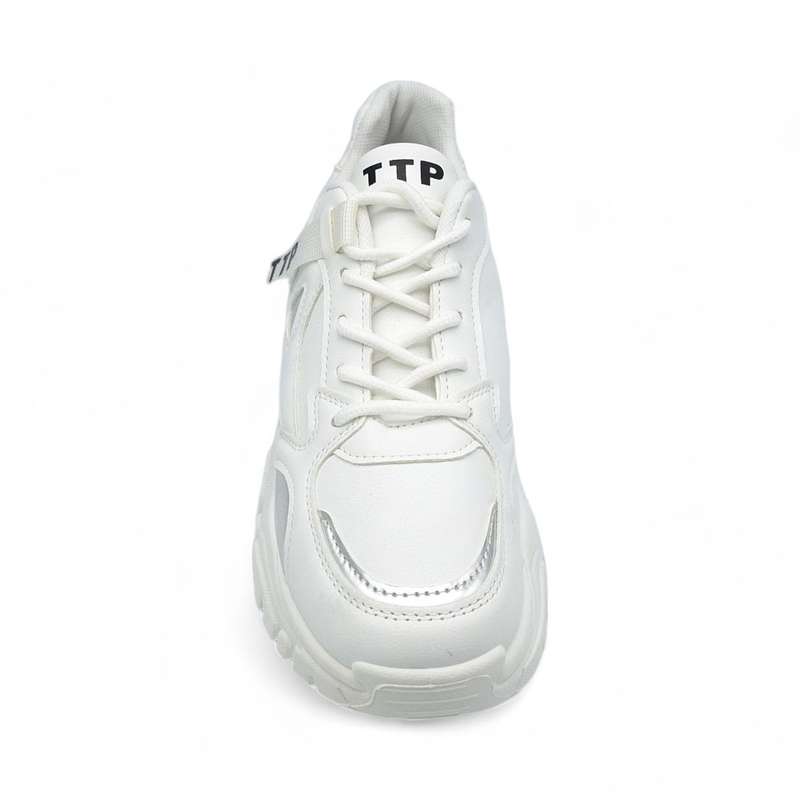 TTP Women PU Fashion Platform Lace Up Sneakers XB210601B