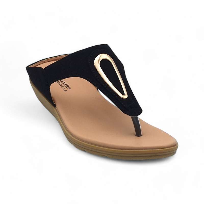 ALXIR Women Thong Sandals with Decor PSL2146