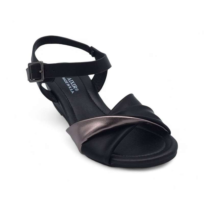ALXIR Women Wedge Heel Ankle Strap Sandals PSL4097