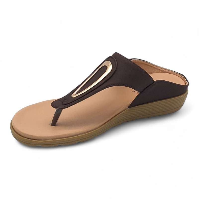 ALXIR Women Thong Sandals with Decor PSL2146