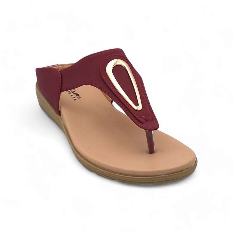 ALXIR Women Thong Sandals with Decor PSL2146