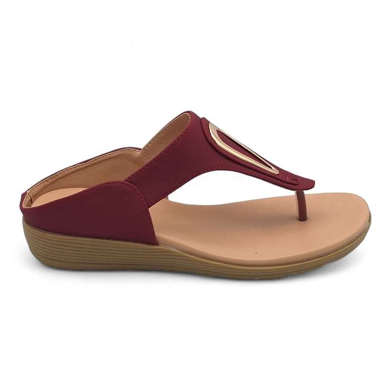 ALXIR Women Thong Sandals with Decor PSL2146