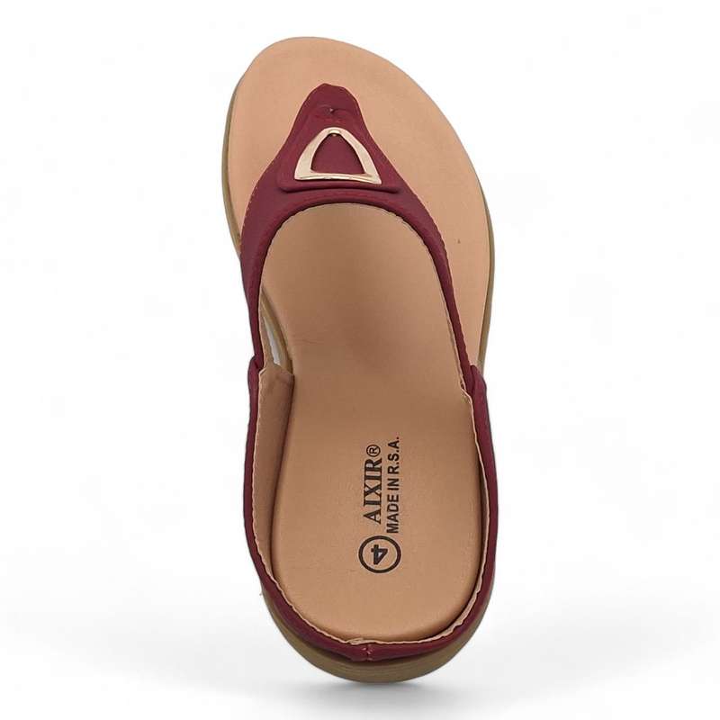 ALXIR Women Thong Sandals with Decor PSL2146