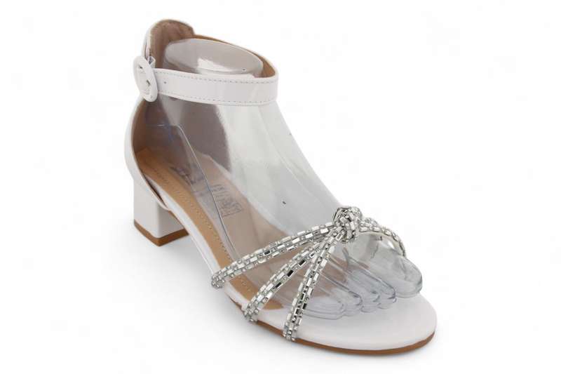 TTP Women Patent Ankle Strap Block Heel Sandals HT240625