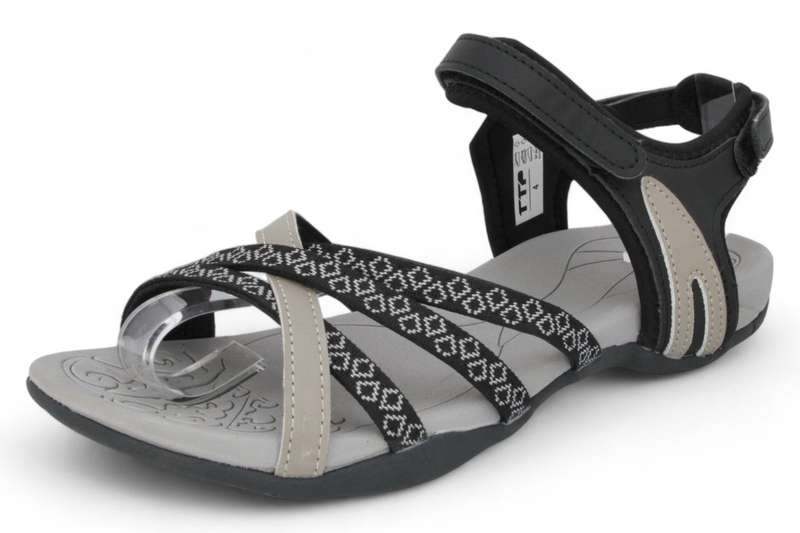 TTP Women Strappy Hook and Loop Sandals 231015