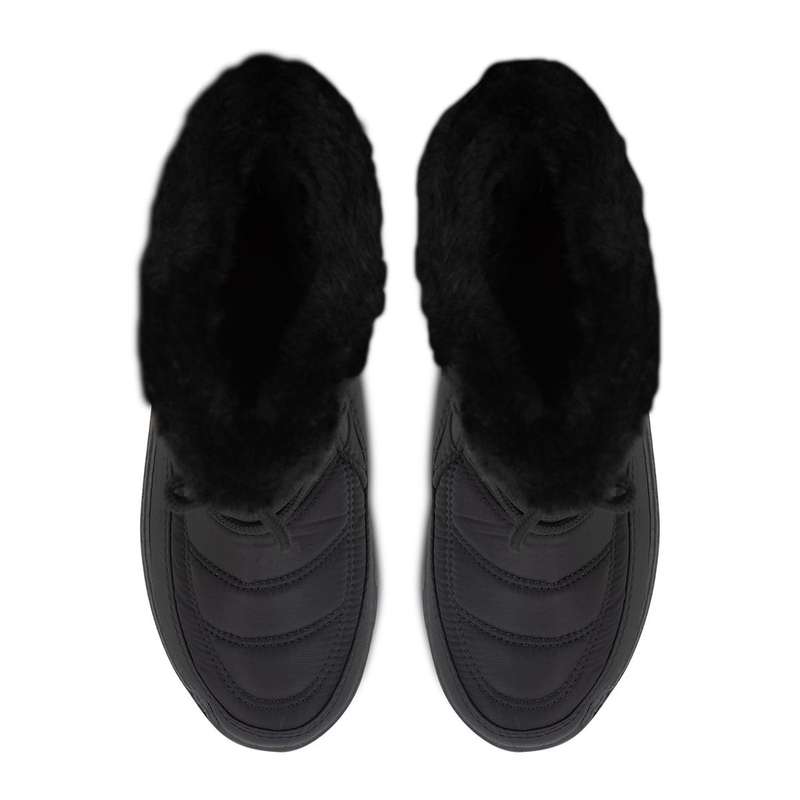 TTP - Snow Boots with Fur lining Shoe Lace and Side Zipper - YZCR230319
