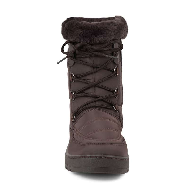 TTP - Snow Boots with Fur lining Shoe Lace and Side Zipper - YZCR230319