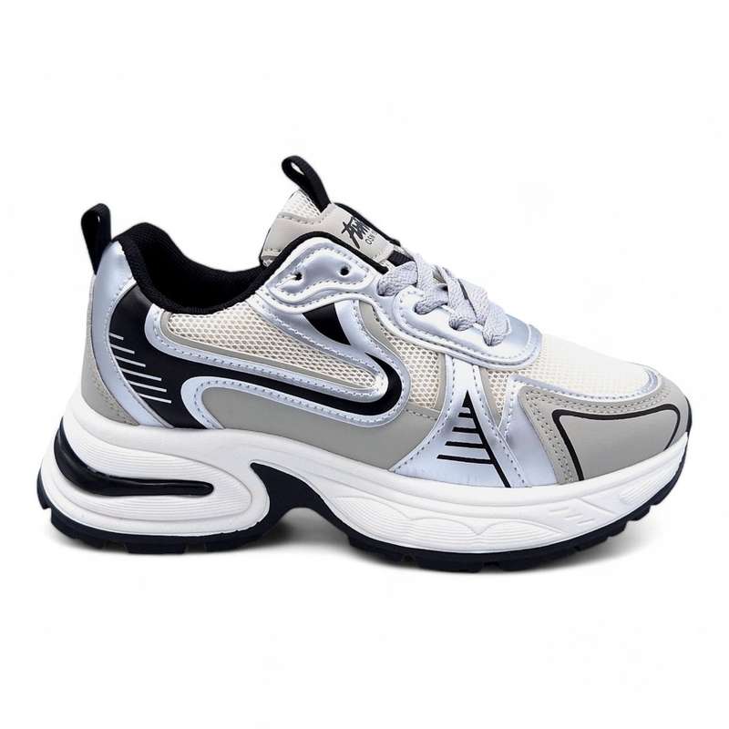 Women's Trendsetting Sneaker with PVC Platform Sole - XB24418