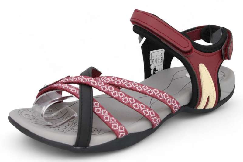 TTP Women Strappy Hook and Loop Sandals 231015
