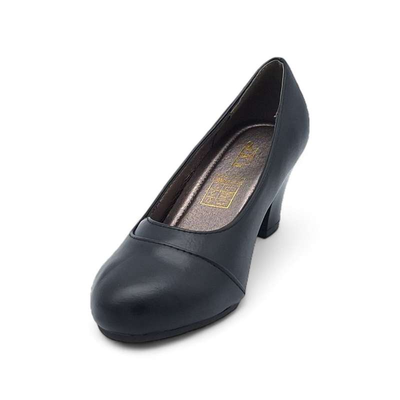TTP Ladies Classic Slip-on Court Heels - HT1125