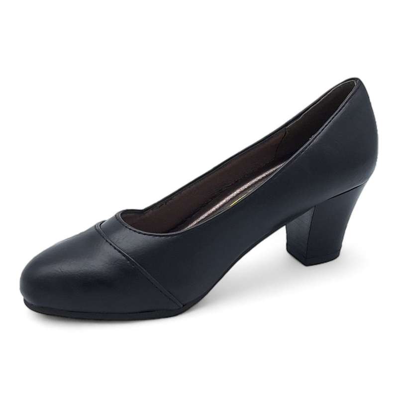 TTP Ladies Classic Slip-on Court Heels - HT1125