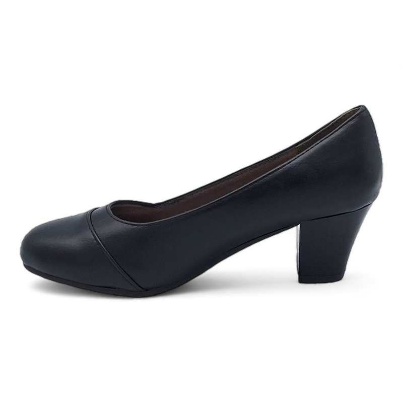 TTP Ladies Classic Slip-on Court Heels - HT1125