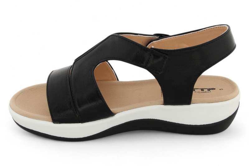 TTP Women Platform Strappy T-Bar Sandals with Buckle - HT2207-6