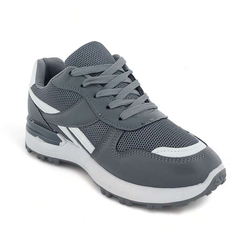 Women Fashion Low Top Lace Up Sneakers with PU Detailing YZCR21029